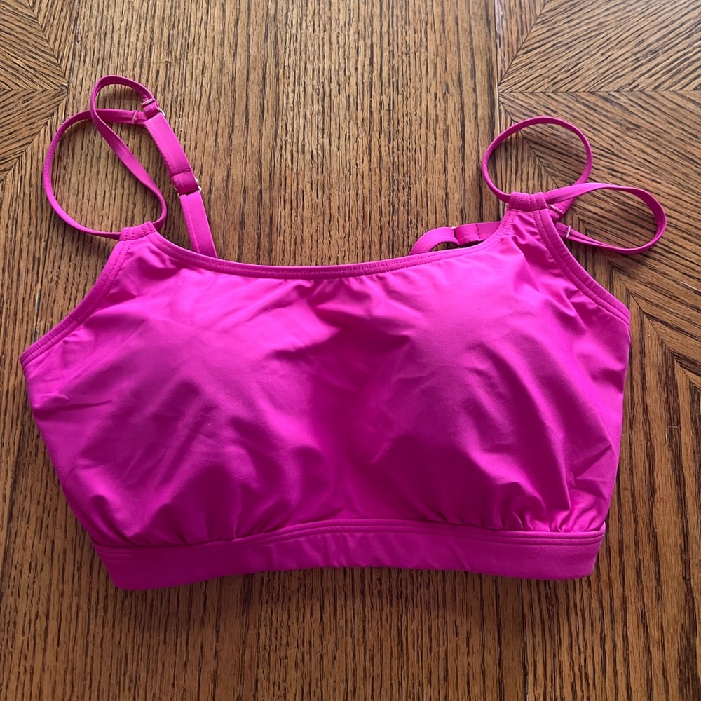 Bare Necessities Pink Bikini Top